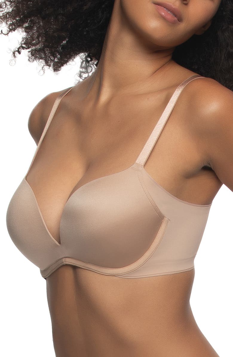 Felina Moxie Seamless Bra, Alternate, color, Dune