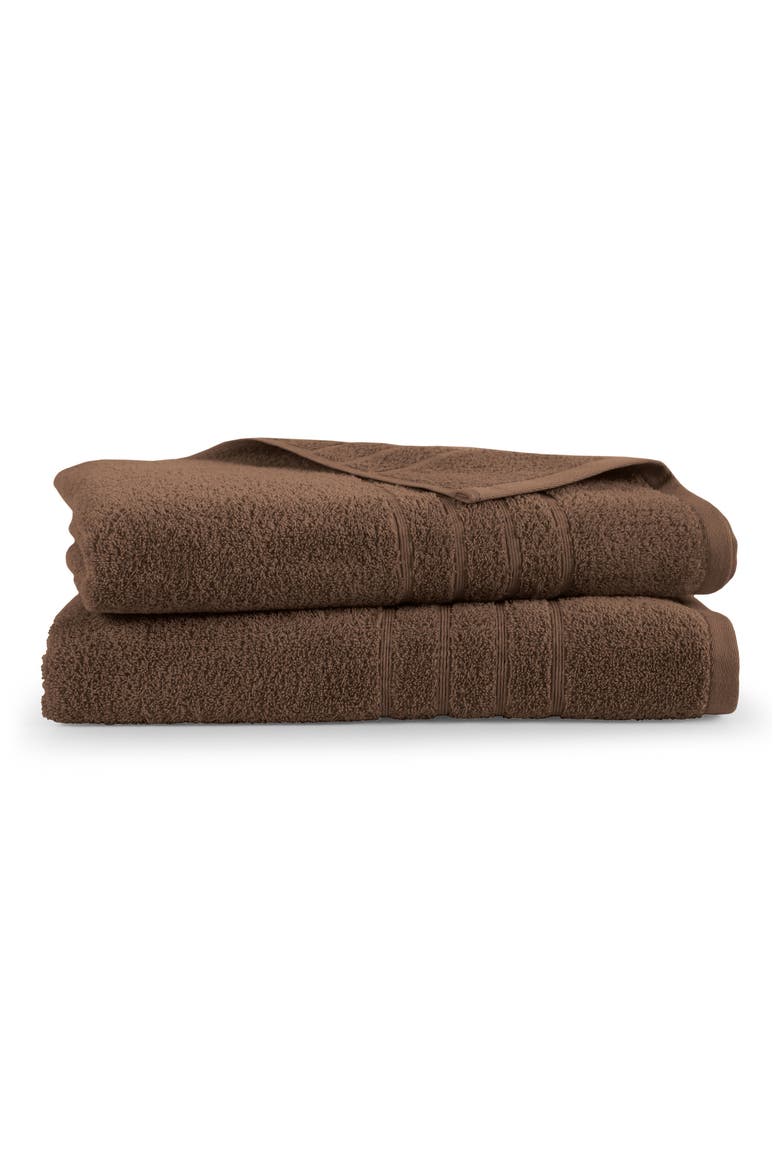 Ultimate 2-Pack Bath Towel Set, Main, color, CHOCOLATE