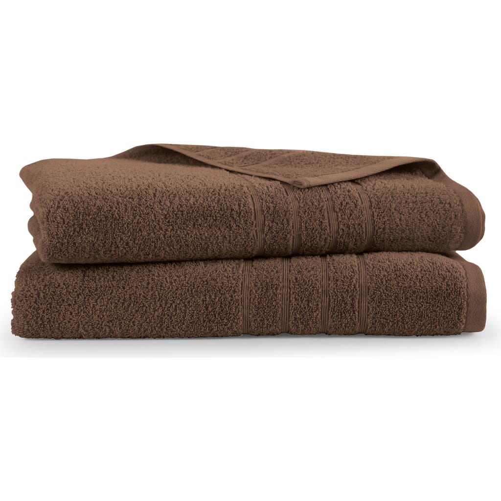 Martex Ultimate 2-piece Bath Towel Set In Brown