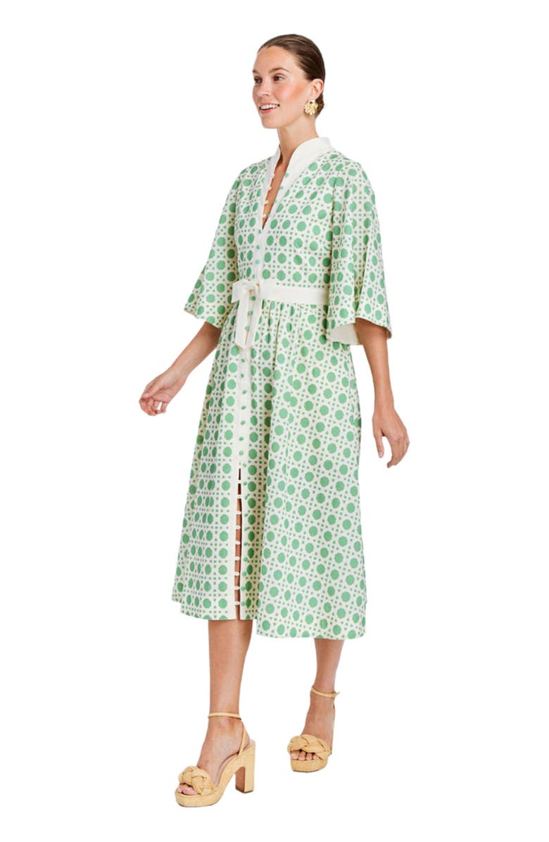 Mestiza New York Carmen Midi Dress, Alternate, color, Green