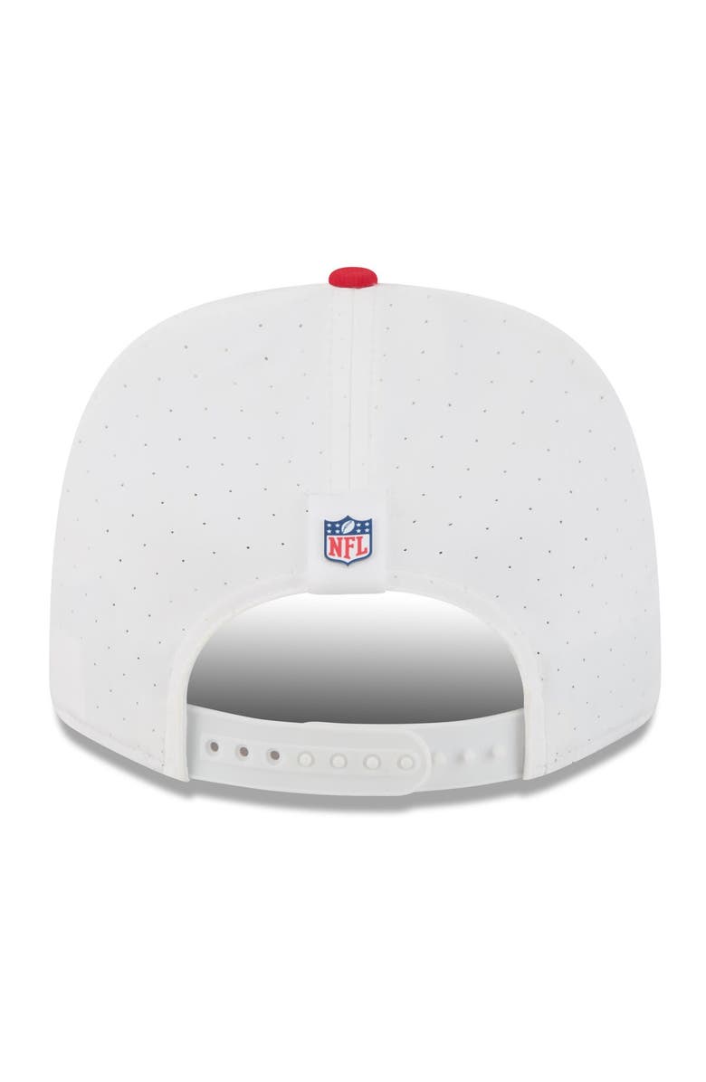 New Era Men's New Era  White/Red Kansas City Chiefs 2025 NFL Training Camp 9SEVENTY Adjustable Hat, Alternate, color, White