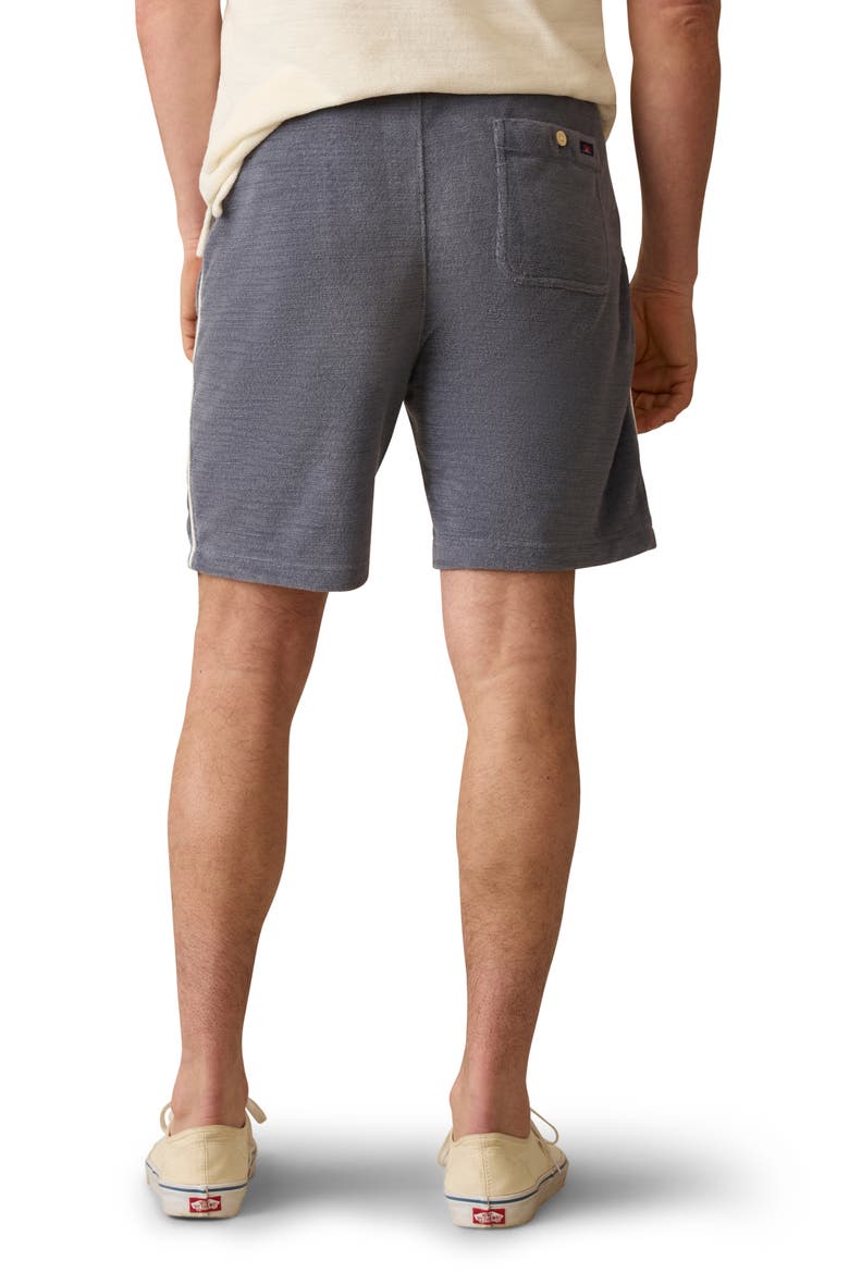 Cabana Terry Cloth Sweat Shorts, Alternate, color, EASTERN STORM