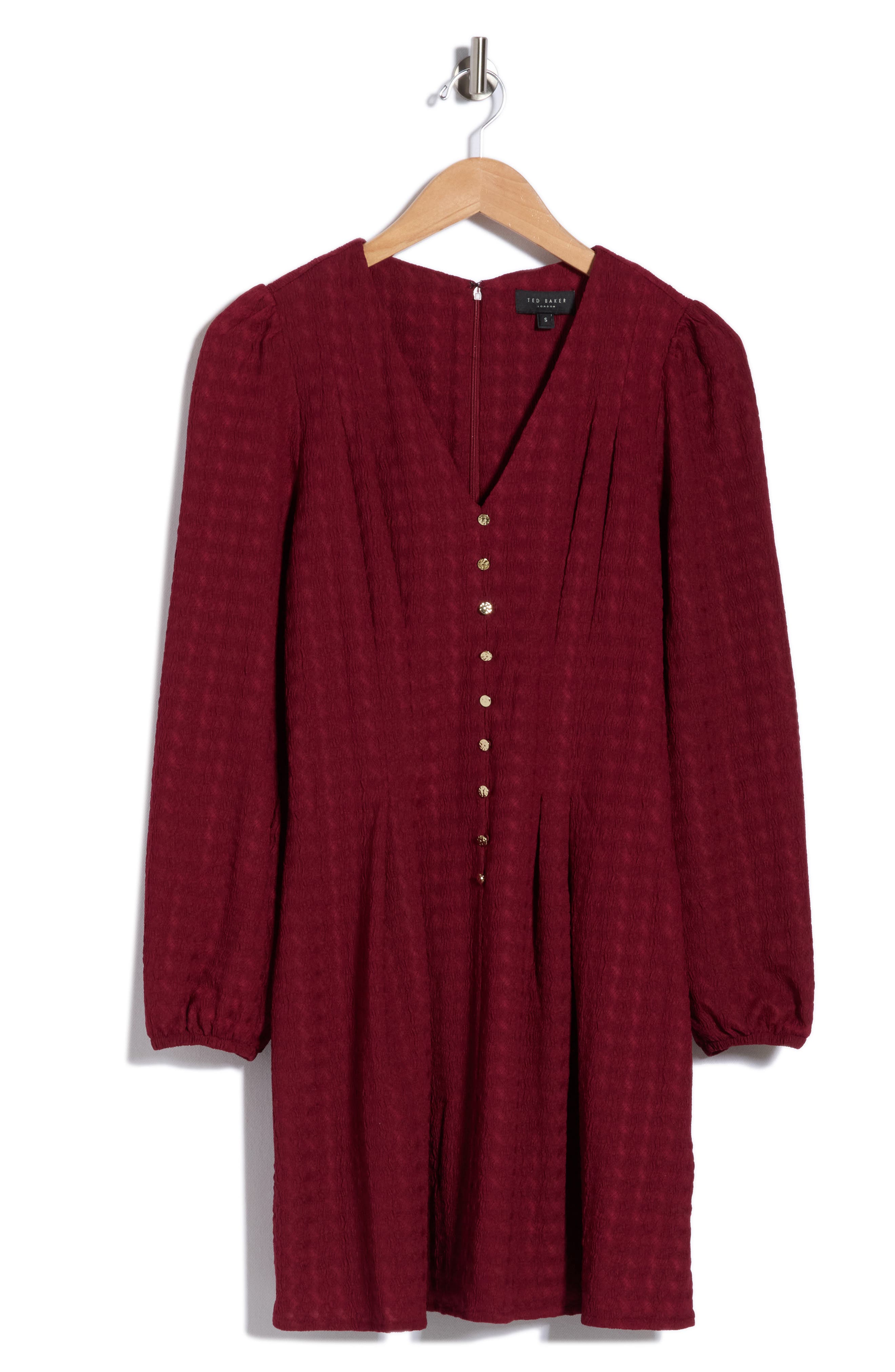 Puff Long Sleeve Dress