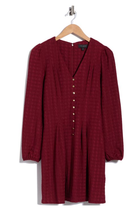 Puff Long Sleeve Dress