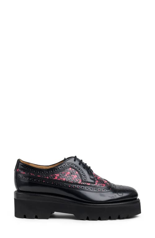 The Office Of Angela Scott Miss Lucy Wingtip Platform Derby In Multi