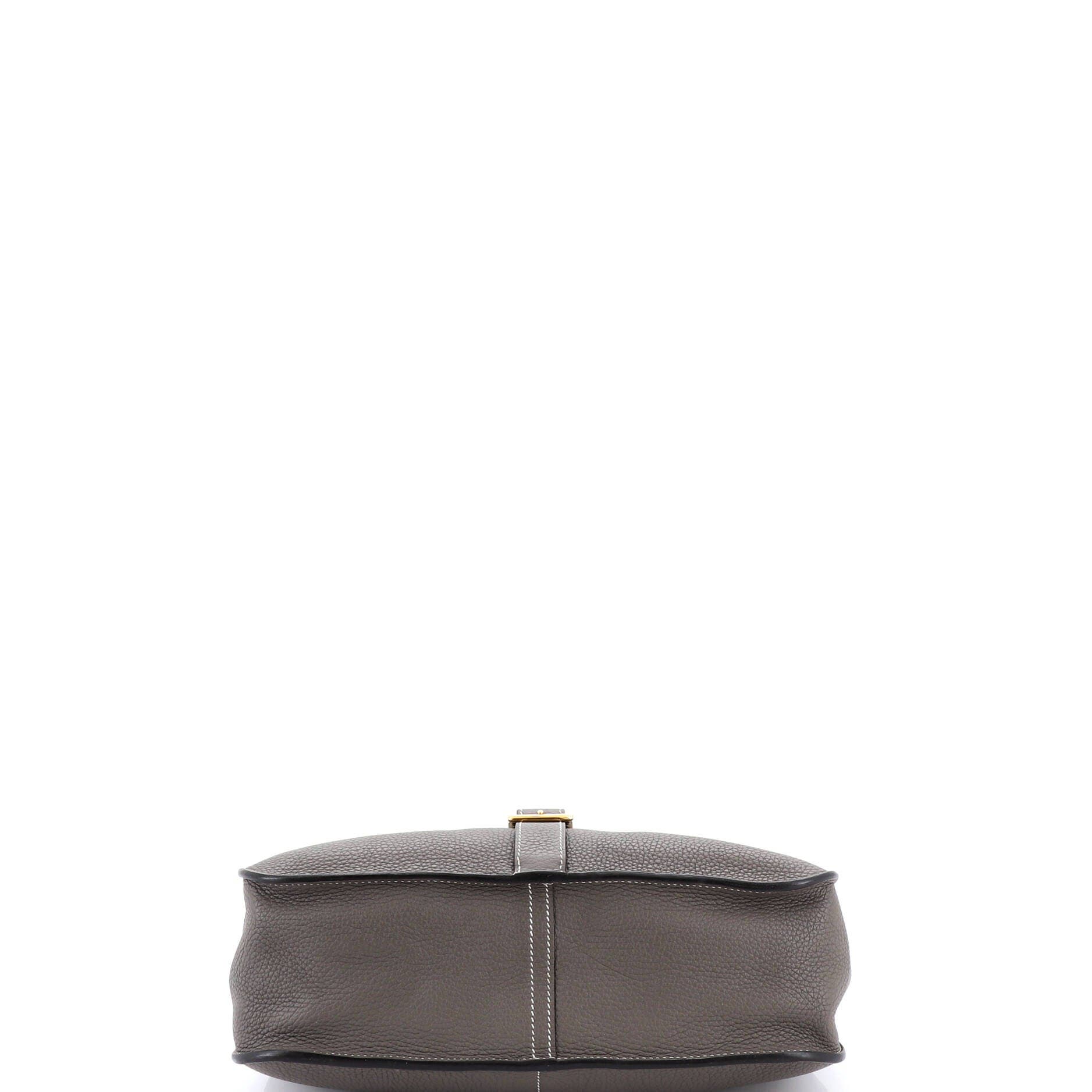 Pre-Owned Hermes Halzan Bag Clemence 31, Alternate, color, Etoupe