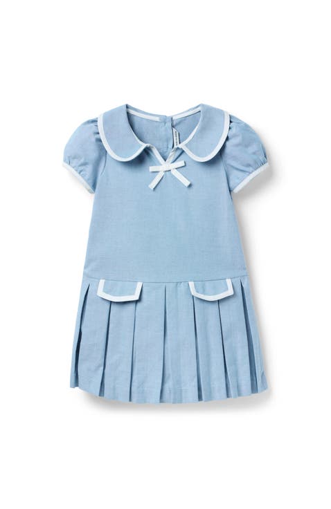The Oxford Pleated Dress (Toddler)