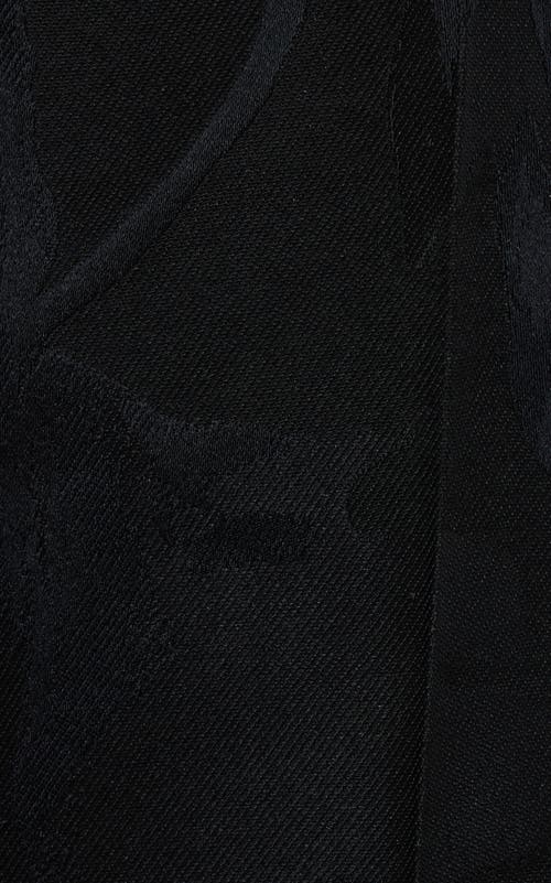 La Doublej Saturday Night Pants In Sylph Jacquard Black