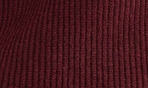 Nordstrom Rack Raglan Sleeve Turtleneck Sweater In Burgundy