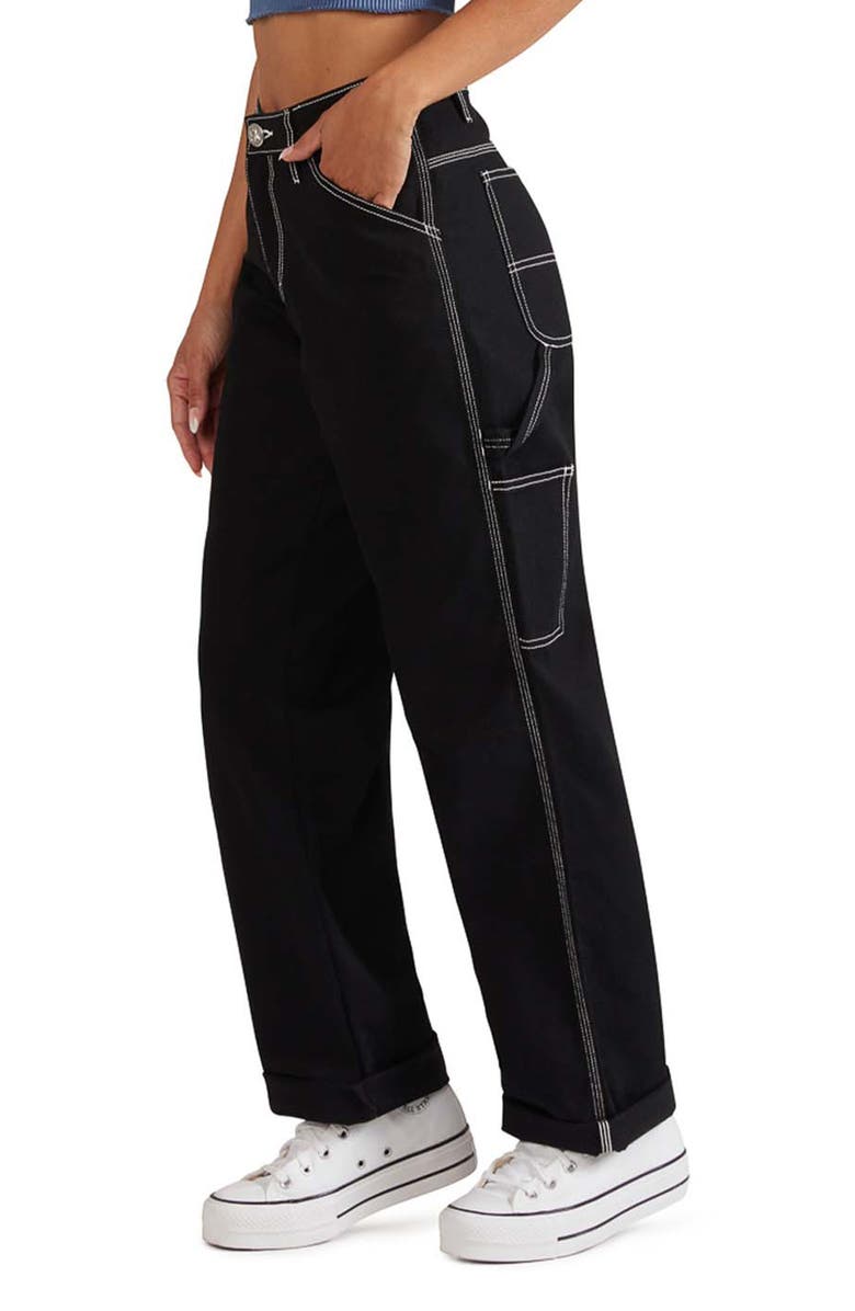 FIVESTAR GENERAL Cali High Waist Cotton Carpenter Pants, Alternate, color, 