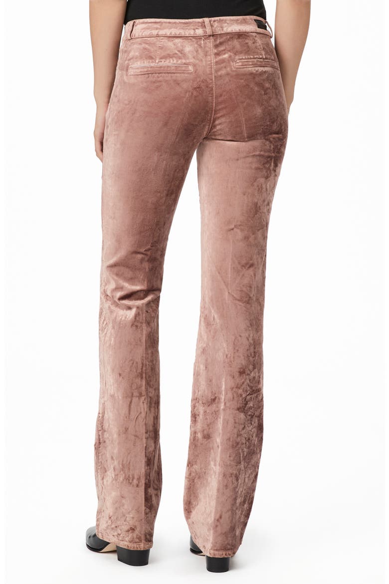 Sloane Low Rise Bootcut Velvet Pants, Alternate, color, WRM SDE