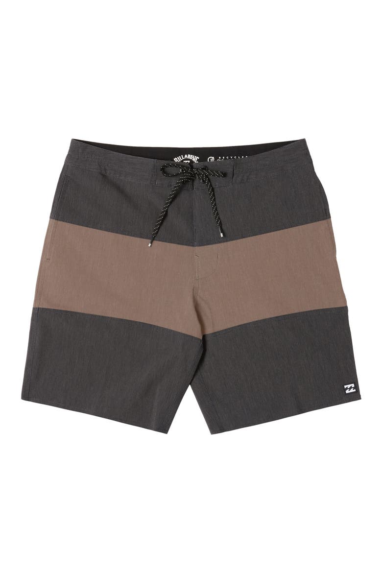 Tribong Lo Tide Water Repellent Board Shorts, Alternate, color, DARK BROWN
