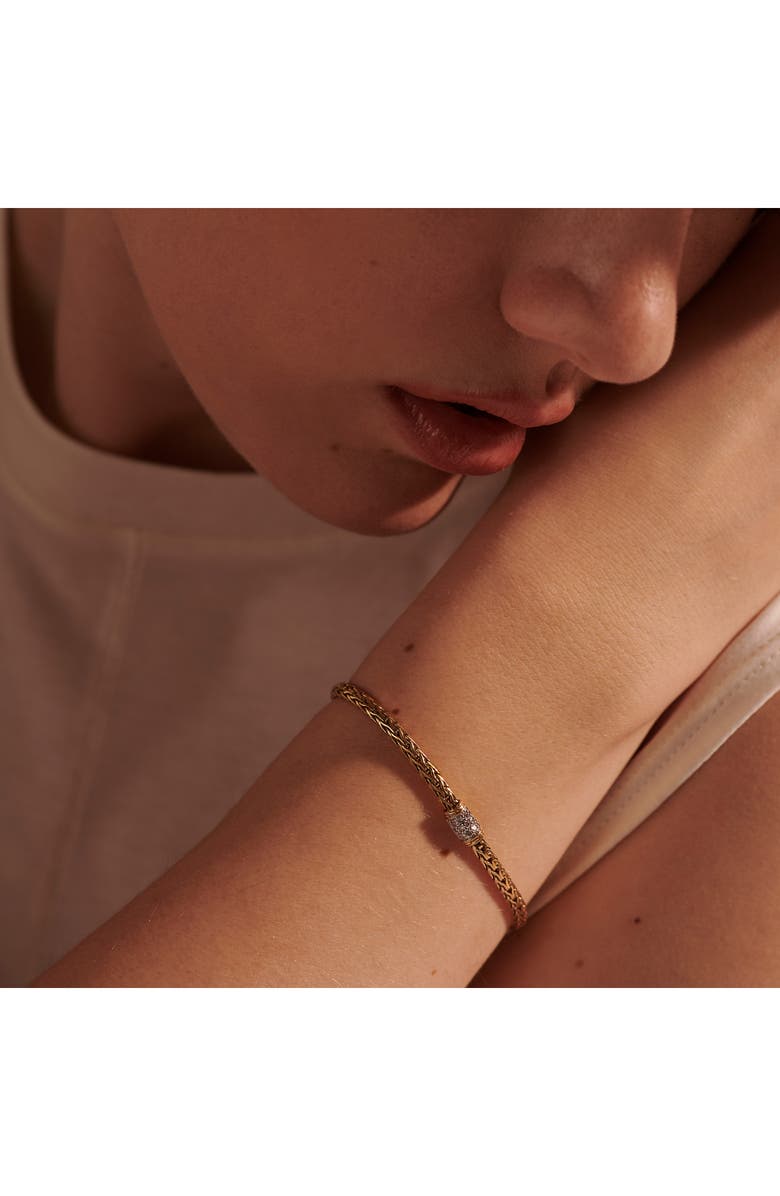 John Hardy Classic Chain Bracelet with Diamonds, Alternate, color, 