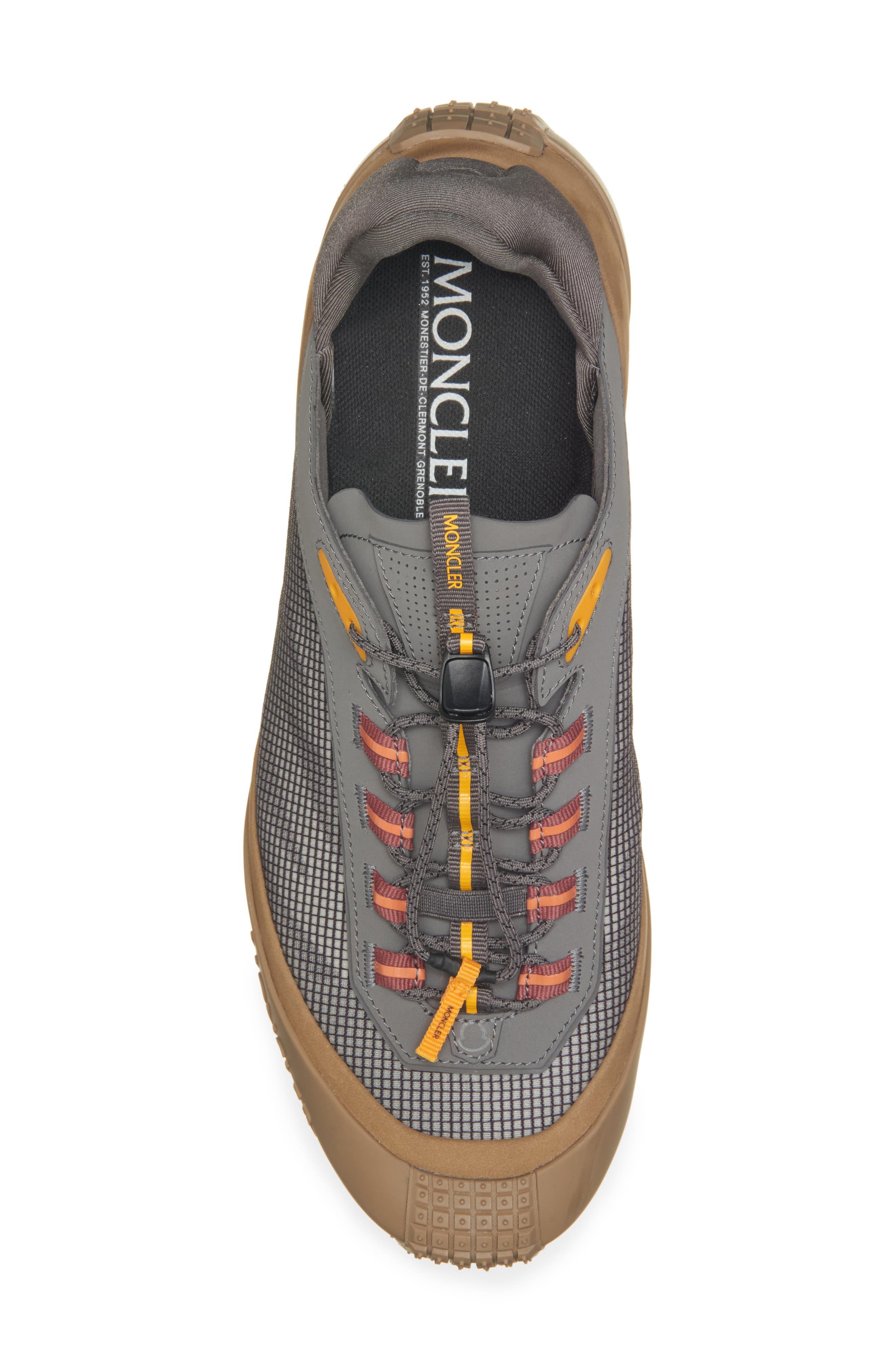 Moncler Trailgrip Hiking Sneaker, Alternate, color, Charcoal