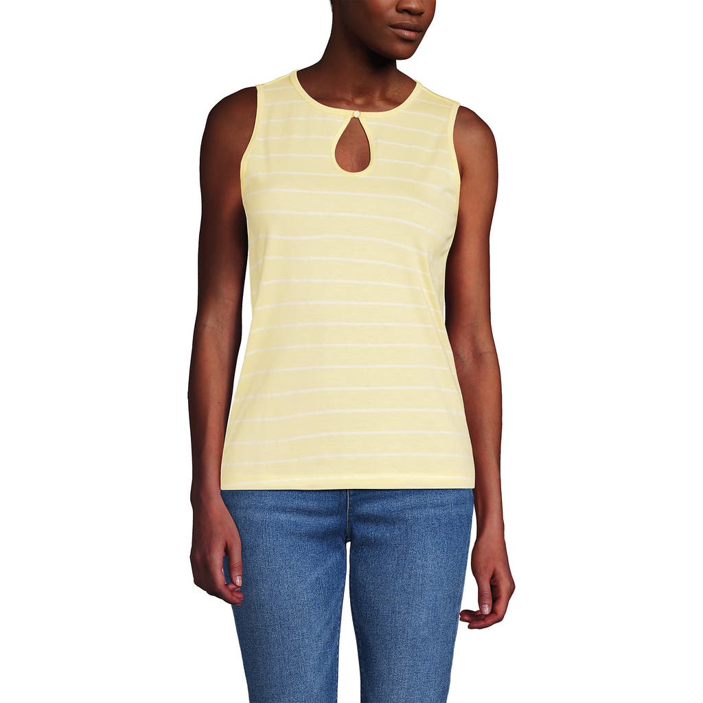LANDS' END LANDS' END SUPIMA KEYHOLE TANK