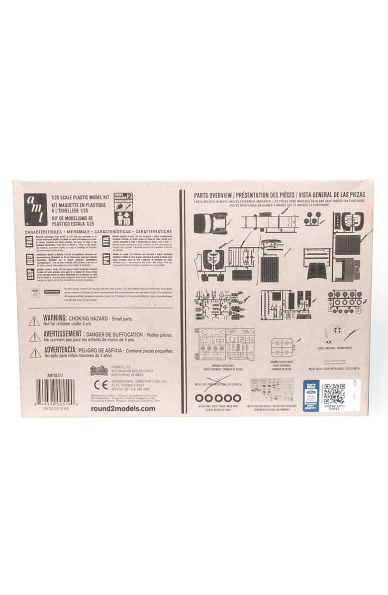 AMT XAMT 1953 Ford Pickup 125 Scale Model Kit, Alternate, color, Multicolored