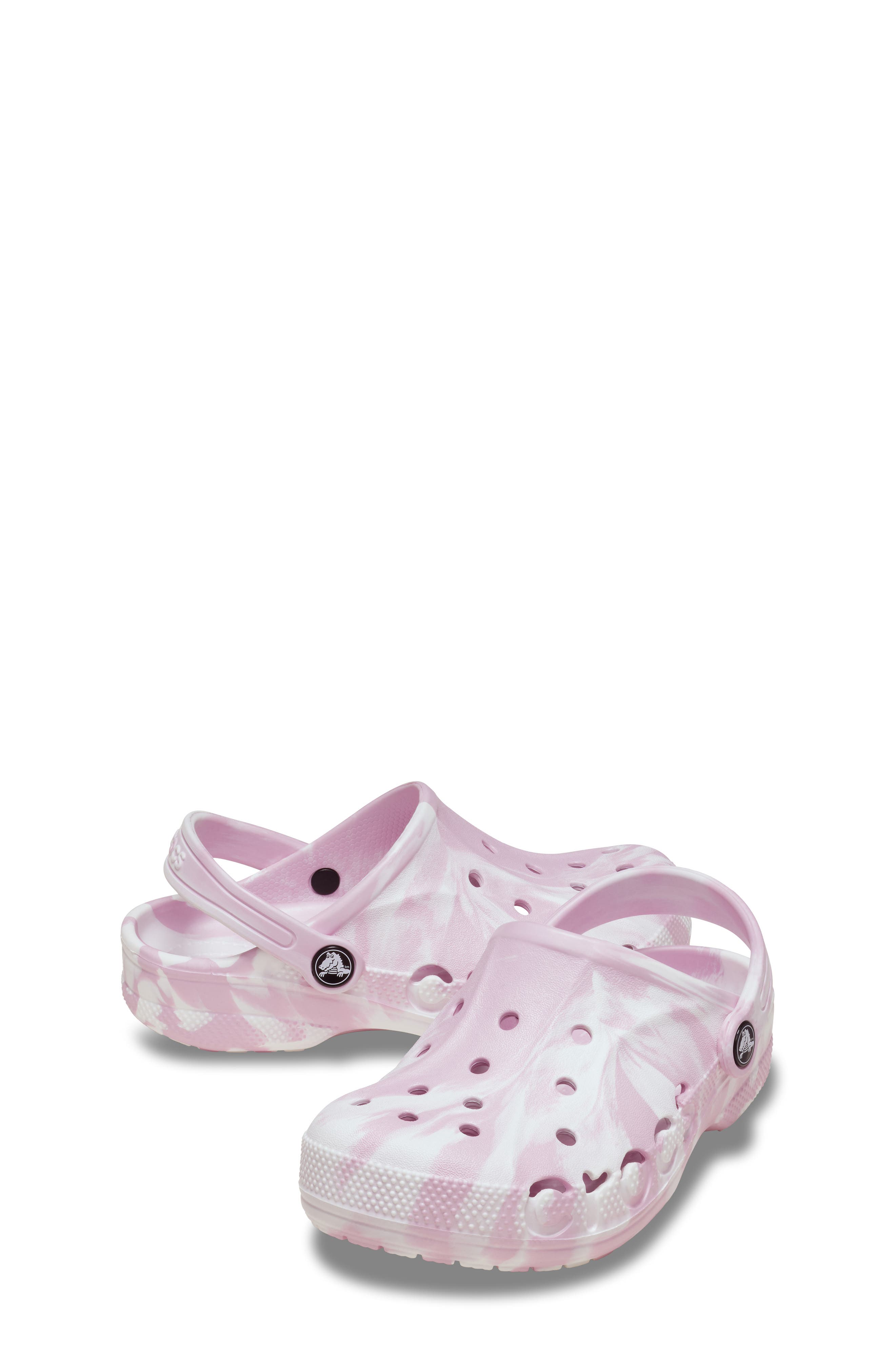 CROCS Kids' Baya Marble Clog, Alternate, color, Ballerina Pink Multi