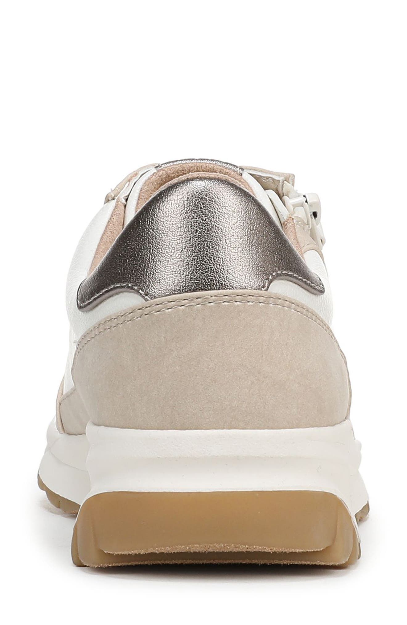 Naturalizer Jace Sneaker, Alternate, color, White / Porcelain Faux Leather