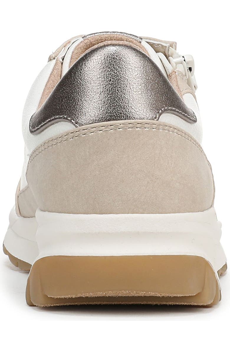 Naturalizer Jace Sneaker, Alternate, color, White / Porcelain Faux Leather