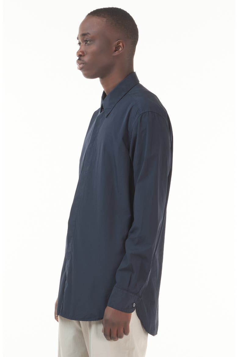 Camicia Trosa Button-Up Shirt, Alternate, color, NAVY