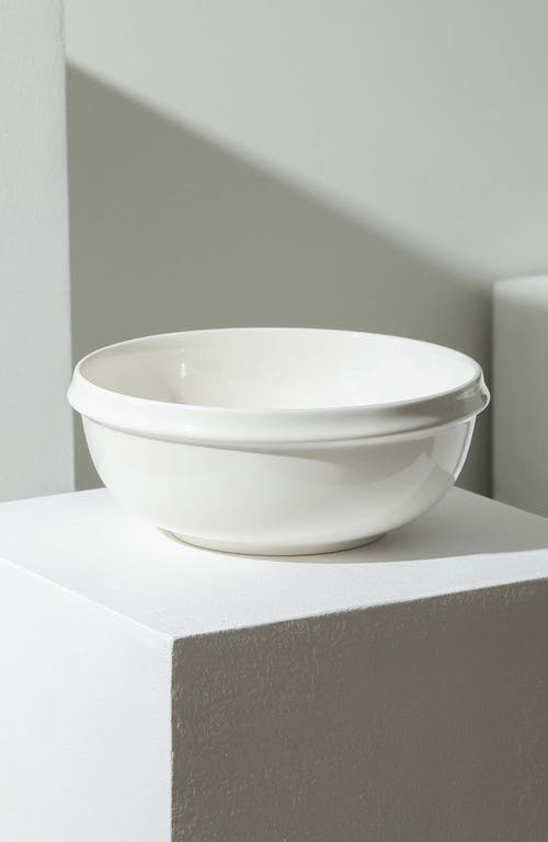 Stone Lain Verso Porcelain 4-piece Bowl Set In White