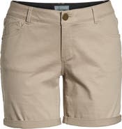 Wit & Wisdom 'Ab'Solution Stretch Cotton Shorts