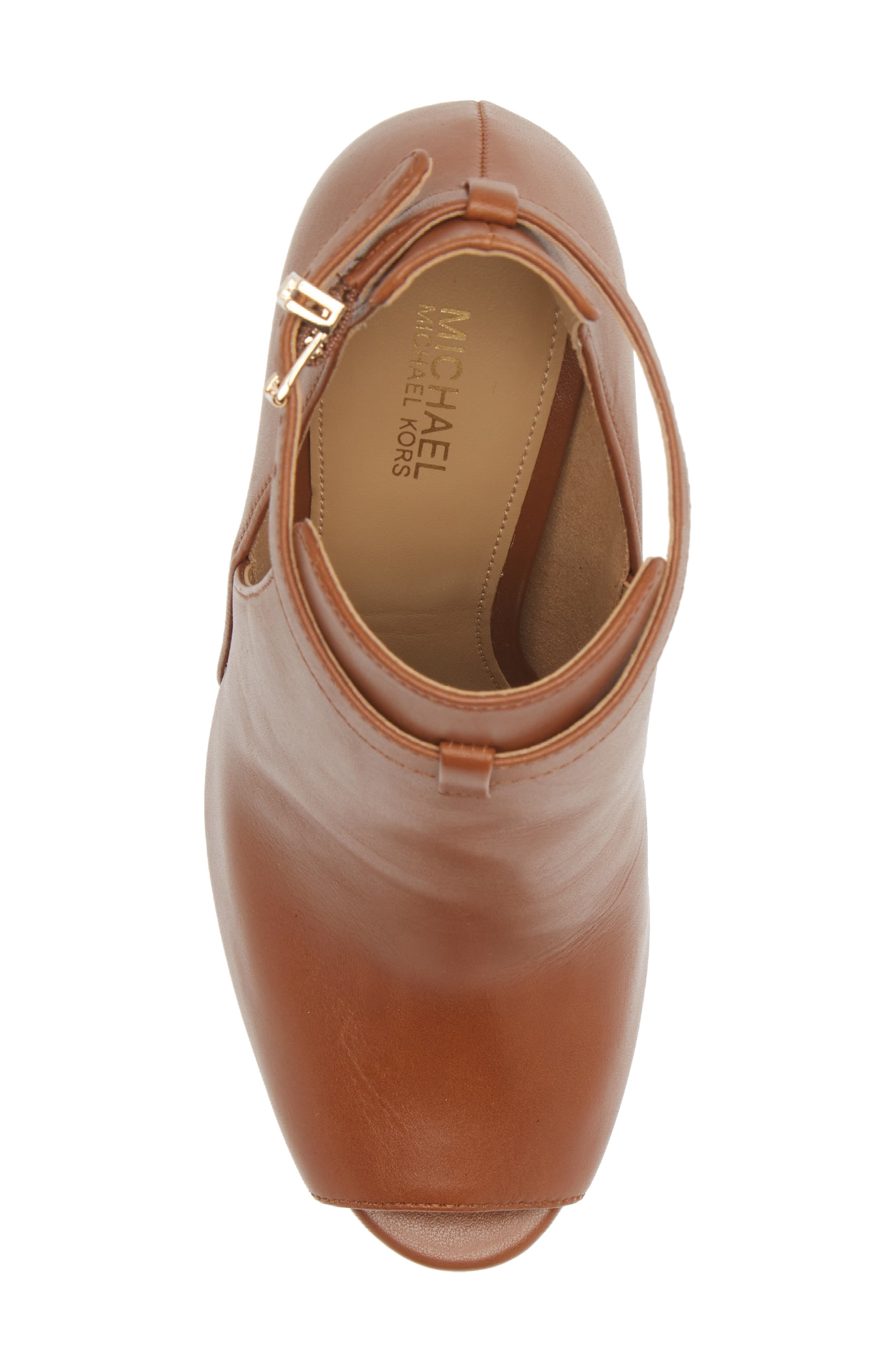 MICHAEL Michael Kors Lawson Open Toe Bootie, Alternate, color, 