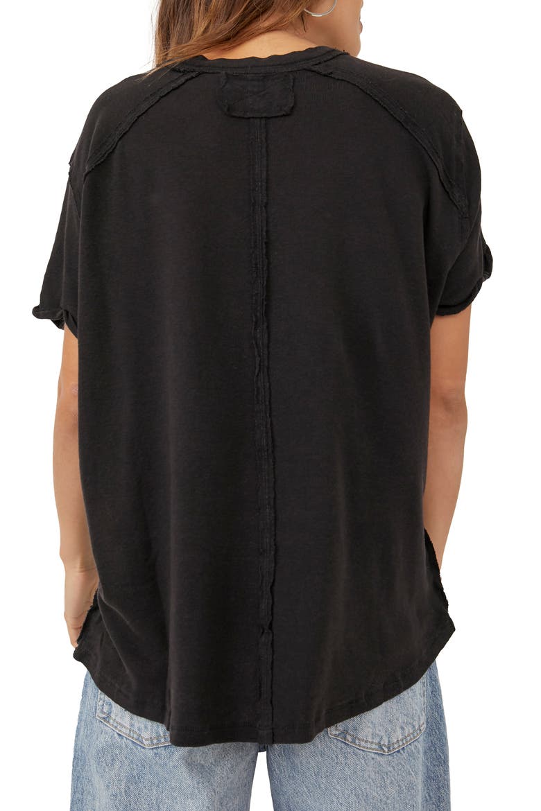 Boyfriend T-Shirt, Alternate, color, BLACK