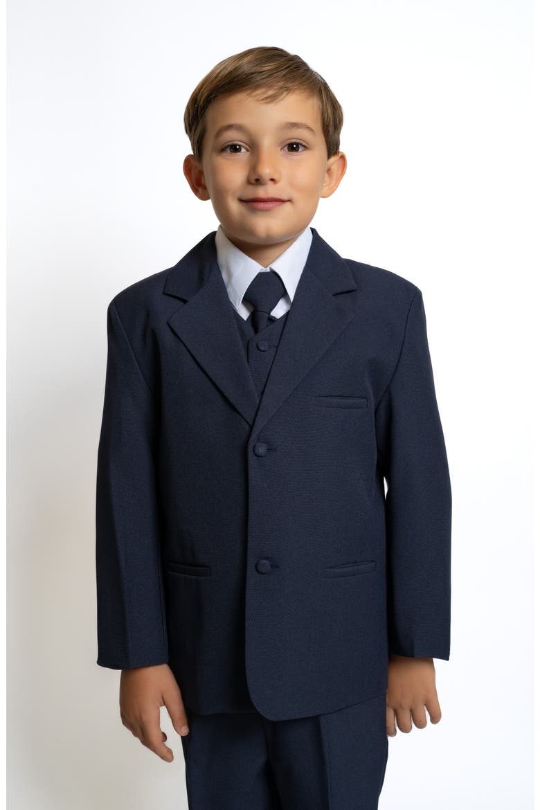 Kids' Joey Five-Piece Suit, Alternate, color, NAVY