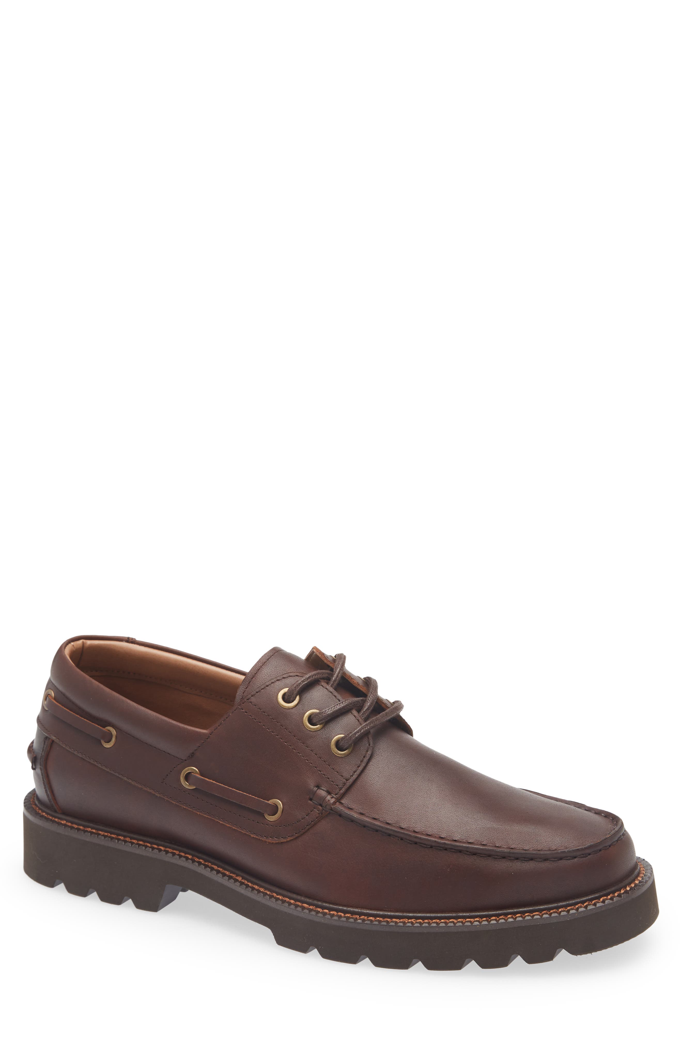 Steve Madden Hobson Boat Shoe, Main, color, Brown