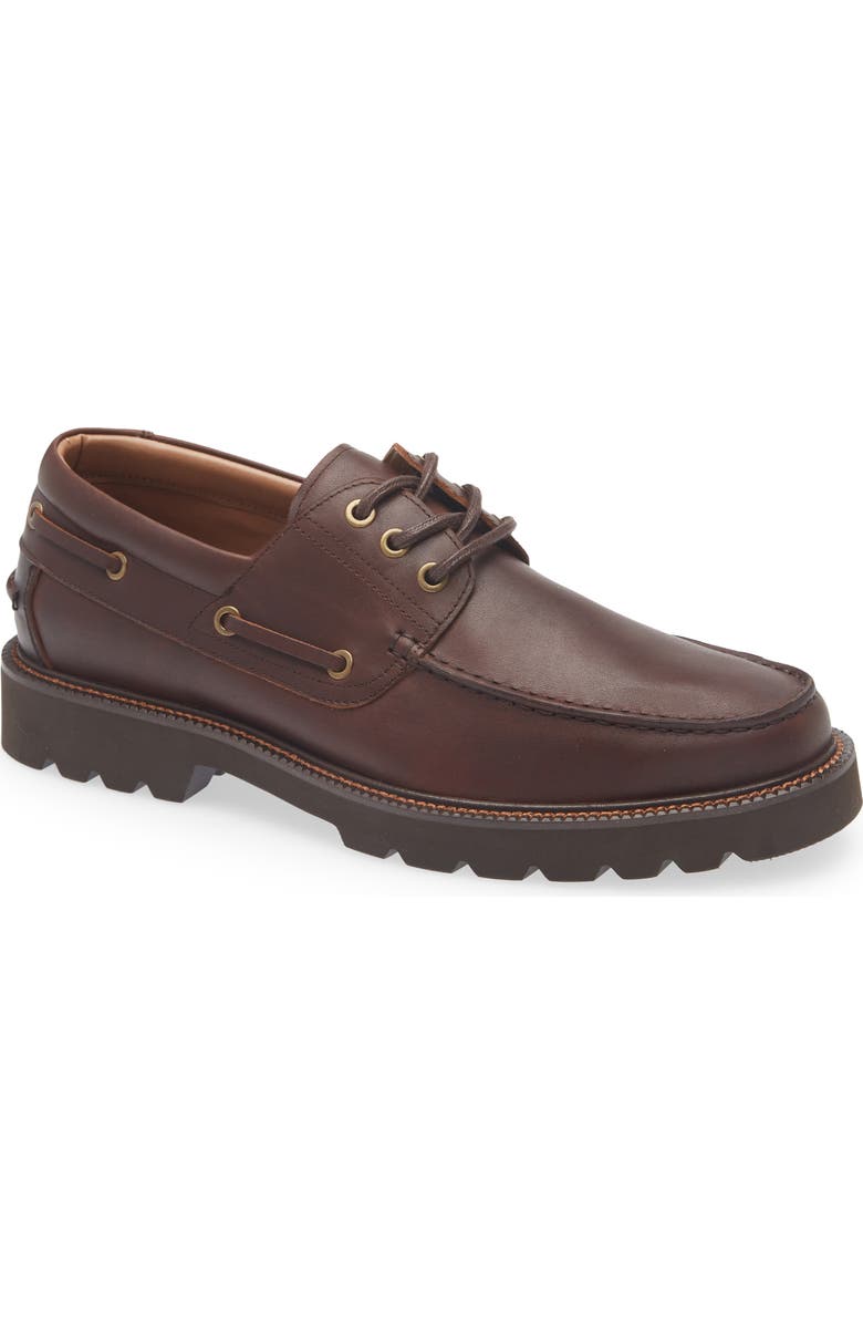 Steve Madden Hobson Boat Shoe, Main, color, Brown
