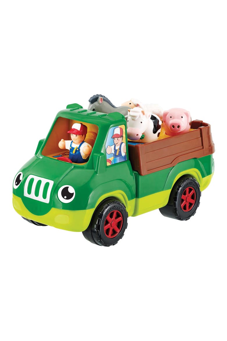 Freddie Farm Truck Toy Set, Alternate, color, GREEN