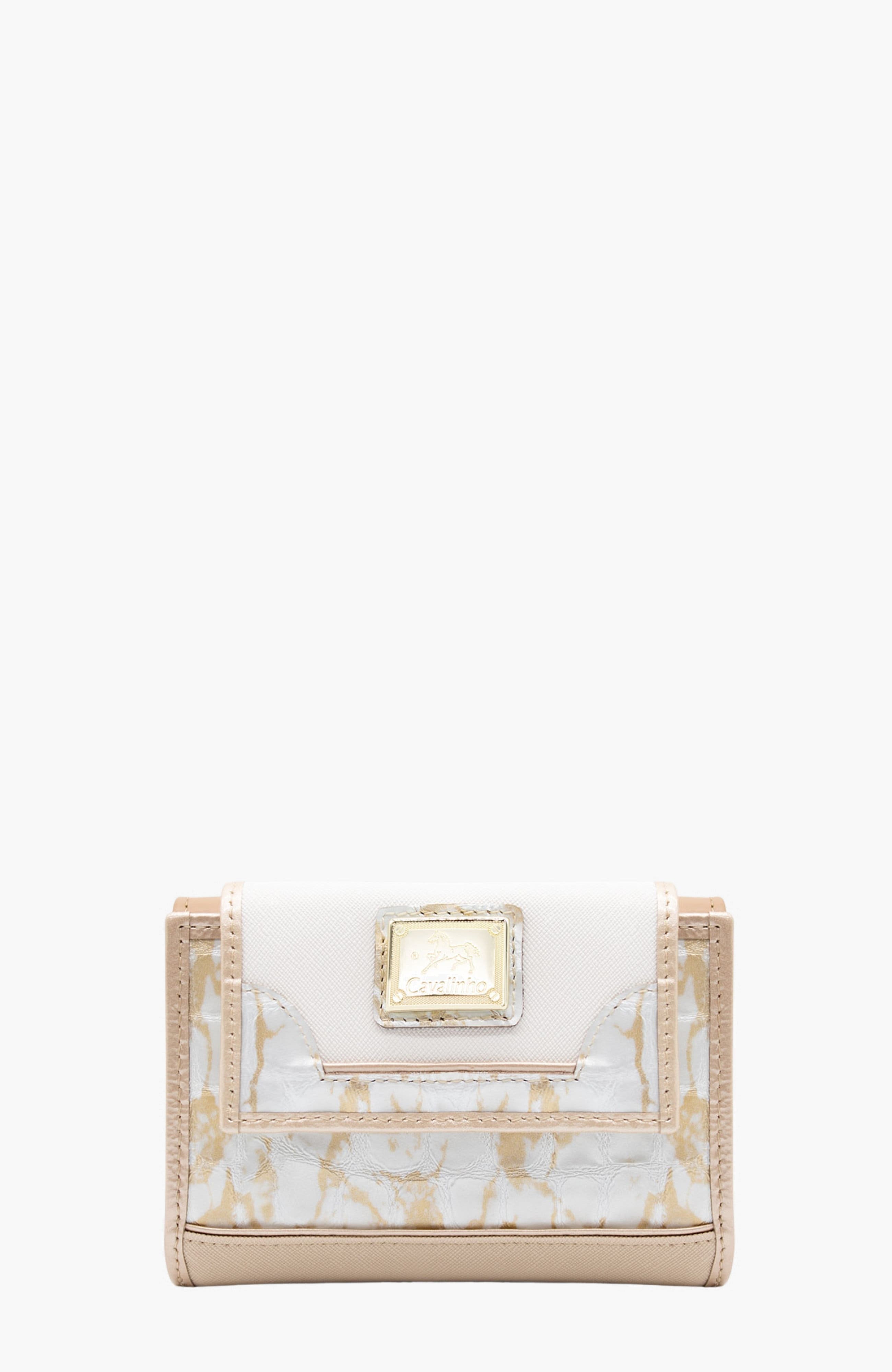 selected Beige / White