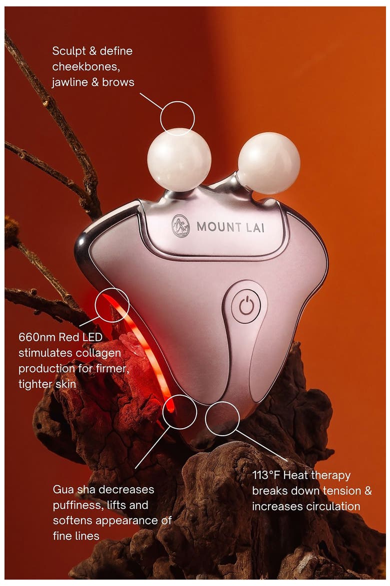 Vitality Qi LED Gua Sha Device, Alternate, color, WHITE