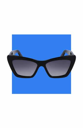 Gancini 55mm Gradient Rectangle Sunglasses