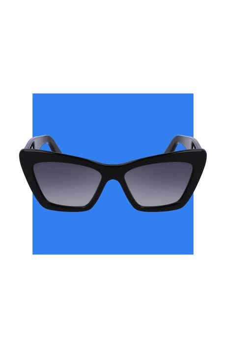 Gancini 55mm Gradient Rectangle Sunglasses