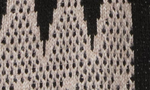 T Tahari Long Sleeve Pattern Sweater