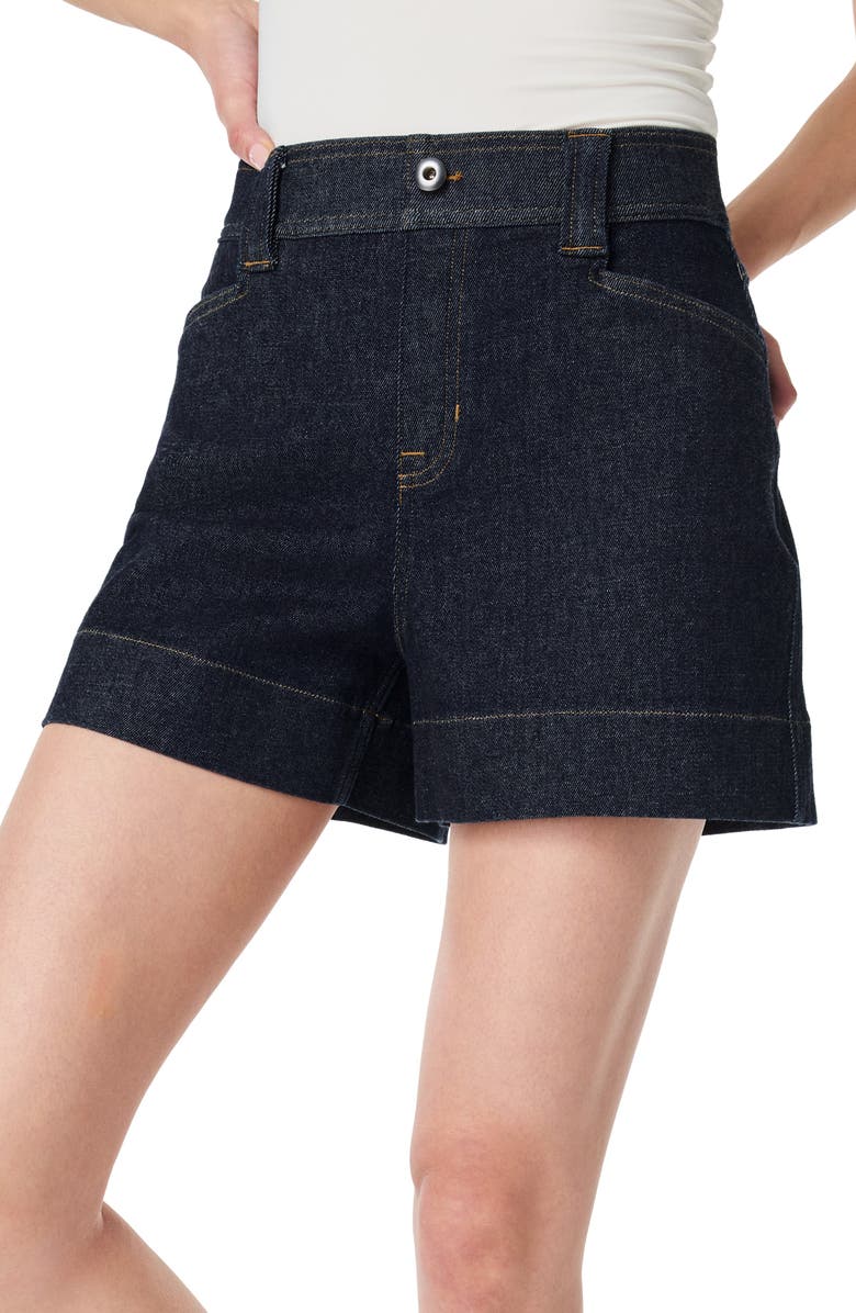 SPANX<sup>®</sup> Pull-On Denim Trouser Shorts, Alternate, color, 