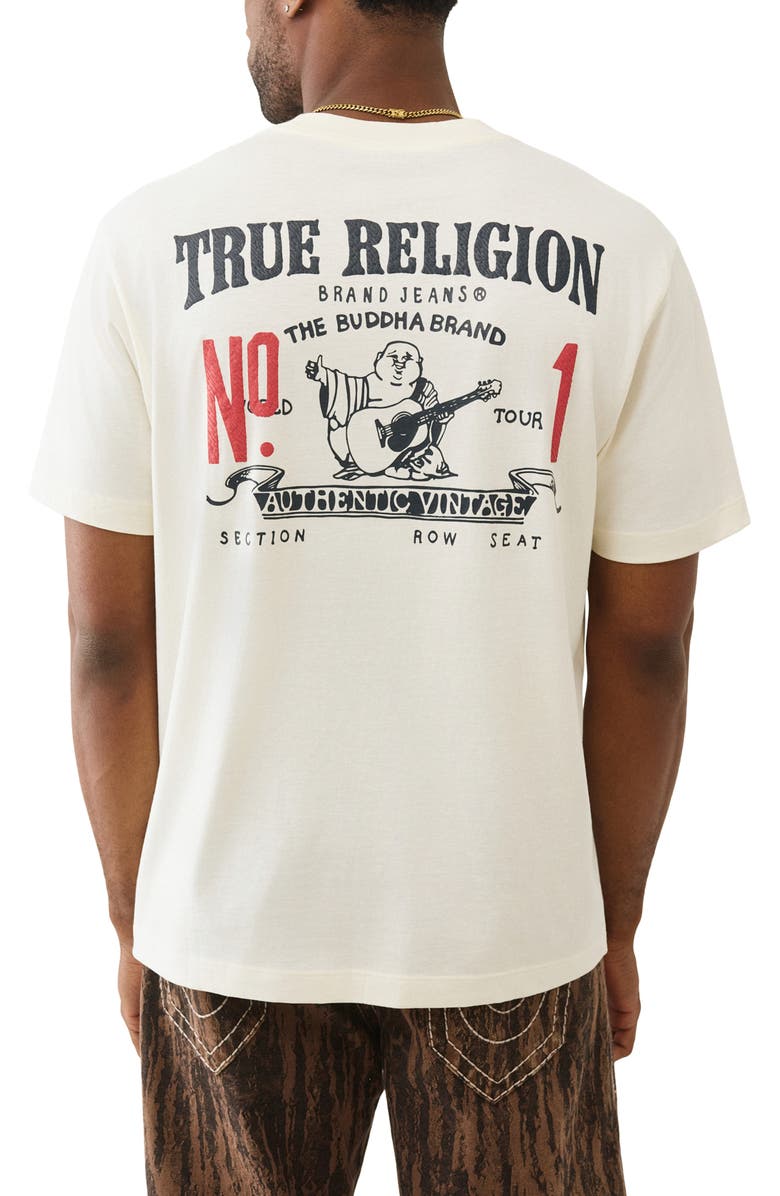 True Religion Number One Cotton Graphic T-Shirt, Alternate, color,