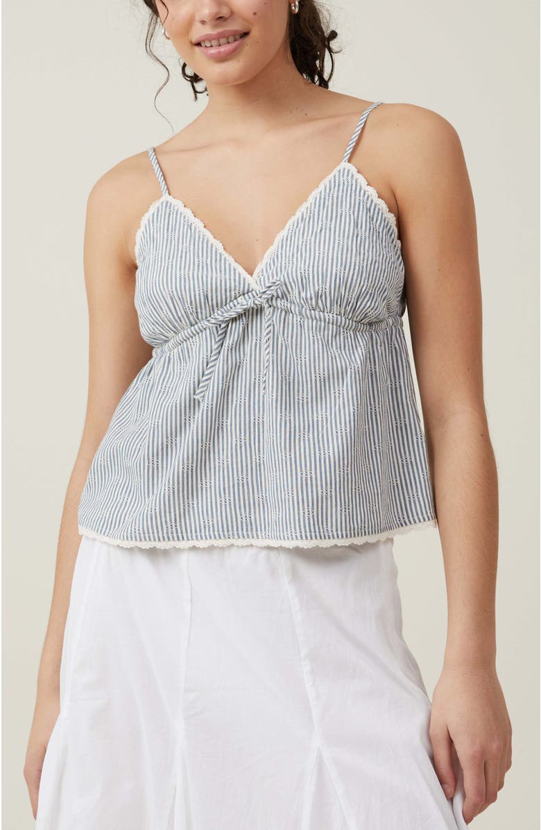 Cotton On Women's Cotton Lace Cami, Alternate, color,