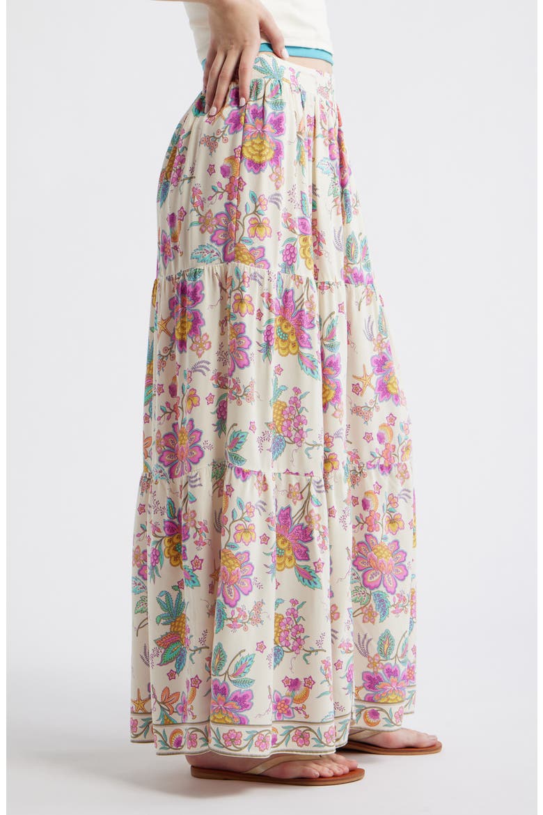 Half Moon Bay Maxi Skirt, Alternate, color, MULTICOLOR