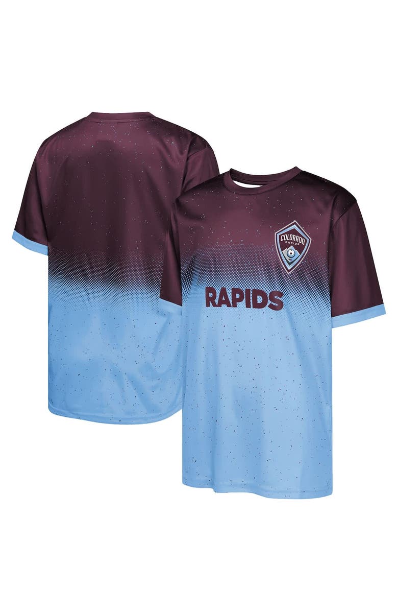 Outerstuff Youth Outerstuff Burgundy Colorado Rapids Stalwart Defender T-Shirt, Main, color,