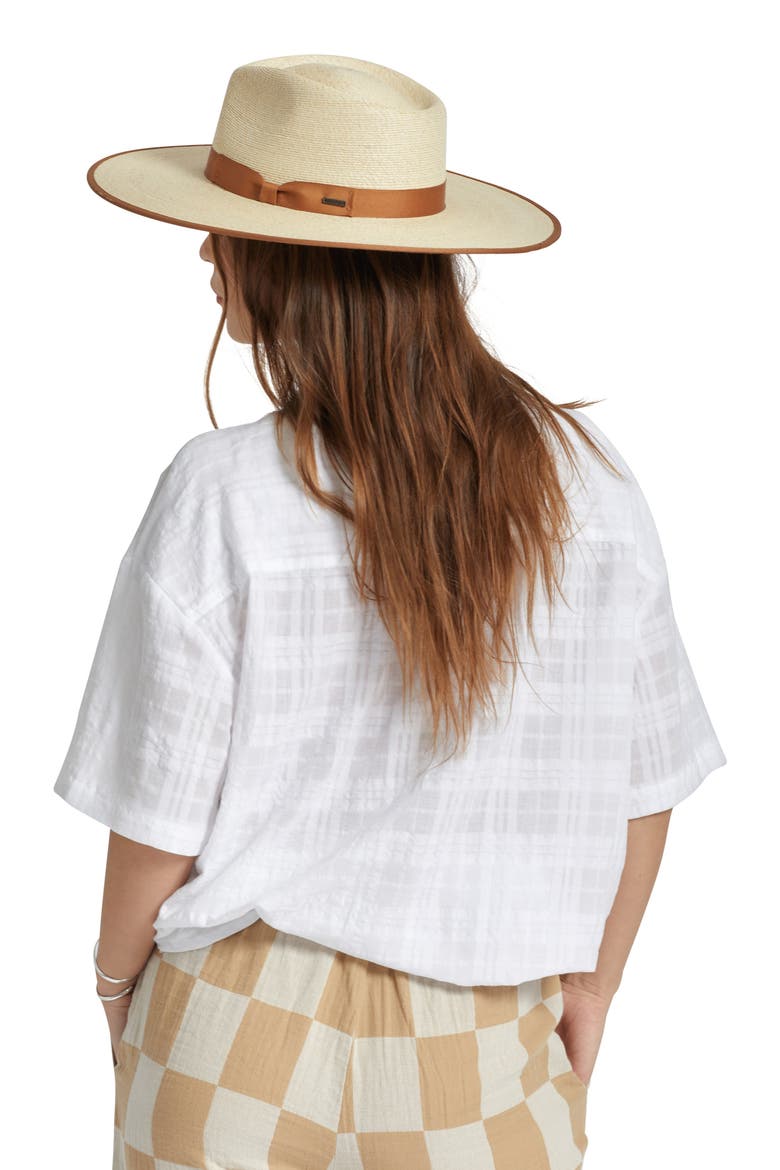 Jo Straw Rancher Hat, Alternate, color, NATURAL