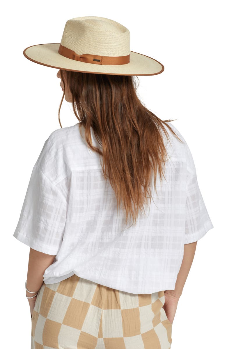 Brixton Jo Straw Rancher Hat, Alternate, color, Natural