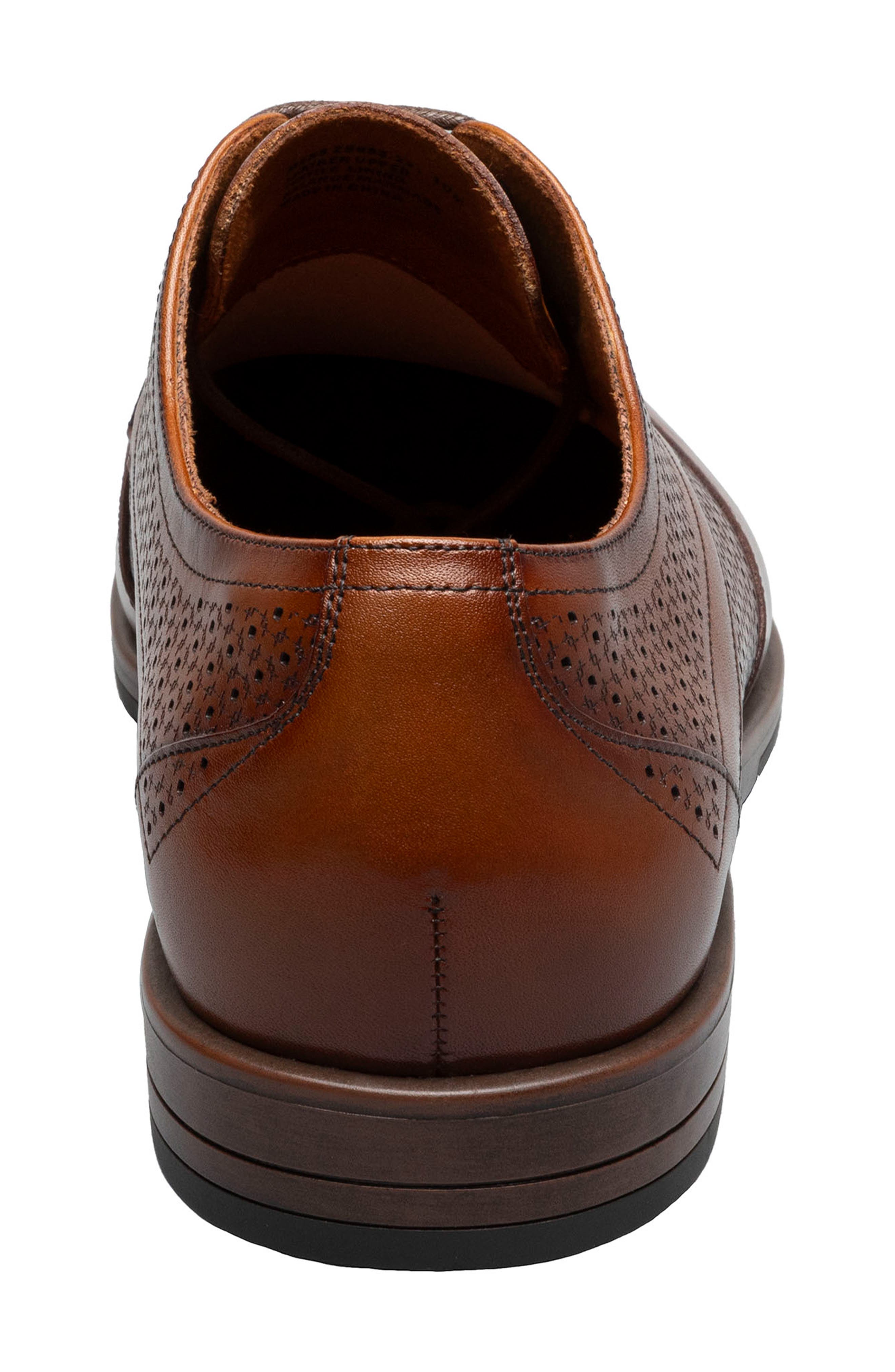 Stacy Adams Asher Wingtip Derby, Alternate, color, Cognac