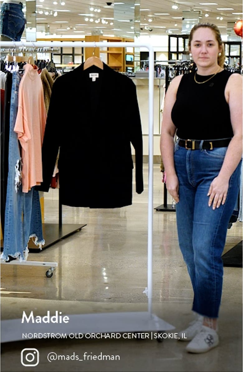 Relaxed Velvet Blazer, sales video thumbnail