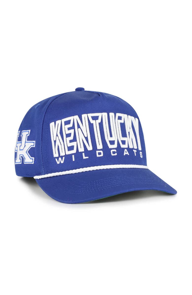 '47 Youth '47 Royal Kentucky Wildcats Byline Hitch Adjustable Hat, Main, color, Royal