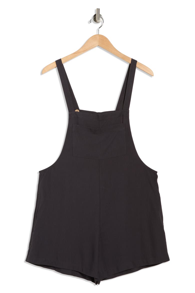 Pipeline Romper, Alternate, color, BLACK SANDS