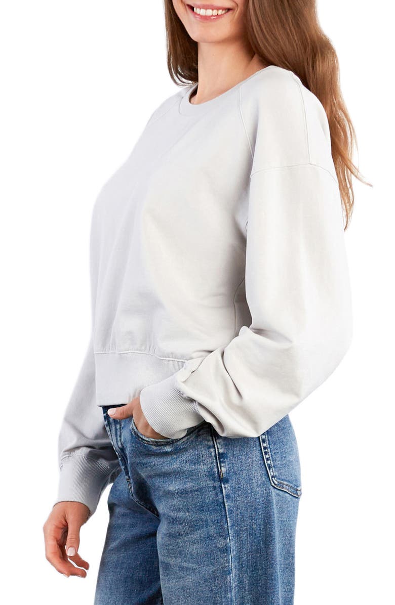 HINT OF BLU Luv This Sweatshirt, Alternate, color, Glacier Grey