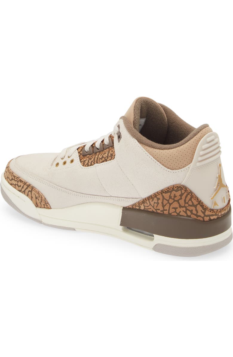 Jordan Air Jordan 3 Retro Basketball Sneaker, Alternate, color, Light Orewood Brown/ Gold